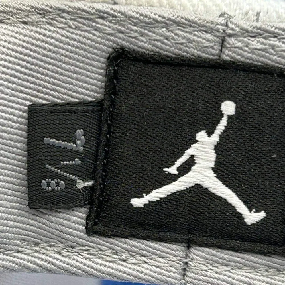 Air Jordan‎ Hat Men 7 1/8 Blue White Jumpman Fitted Cap Cotton